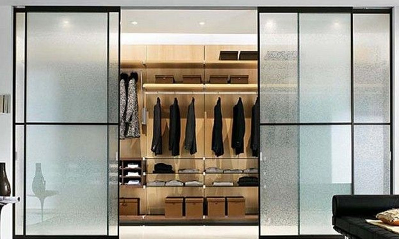 Glass Wardrobe Closet