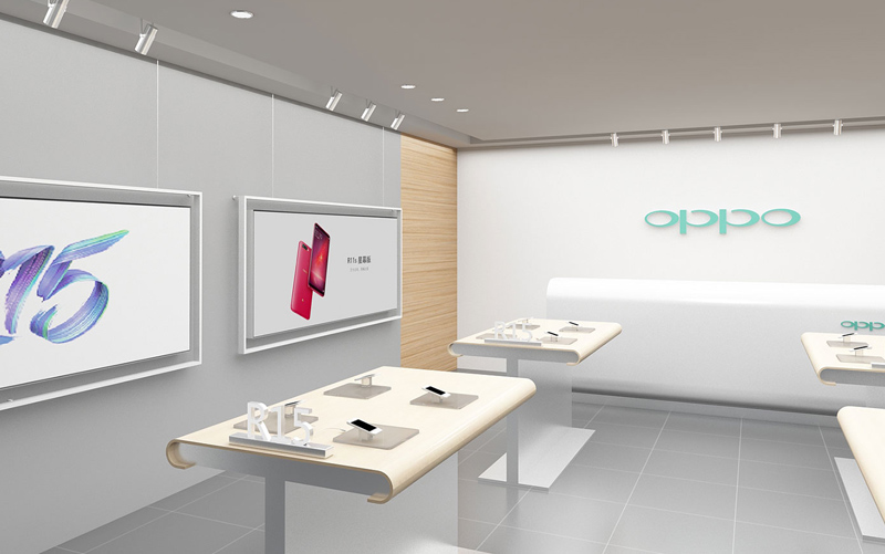 Oppo Phone Store Design