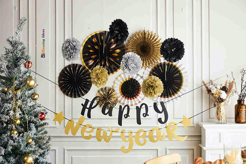 Happy New Years Eve 2025 Decor