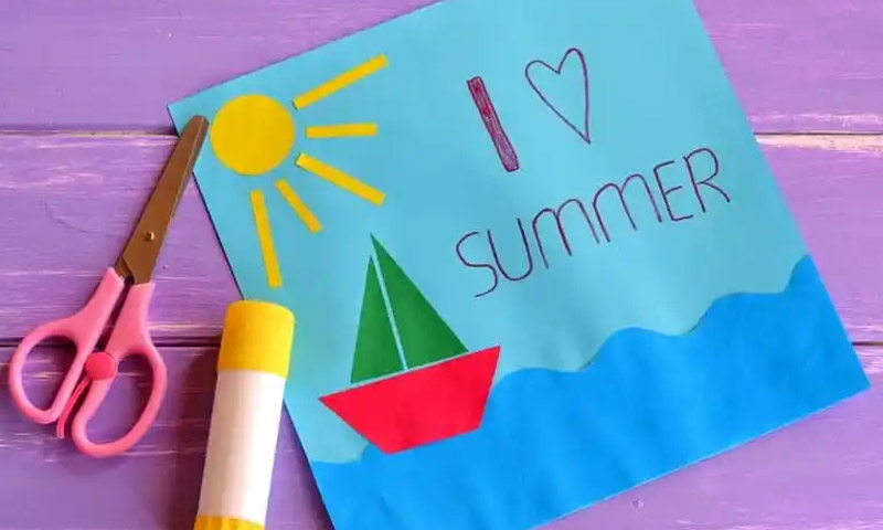 Arts & Craft-Summer vacation activities for students