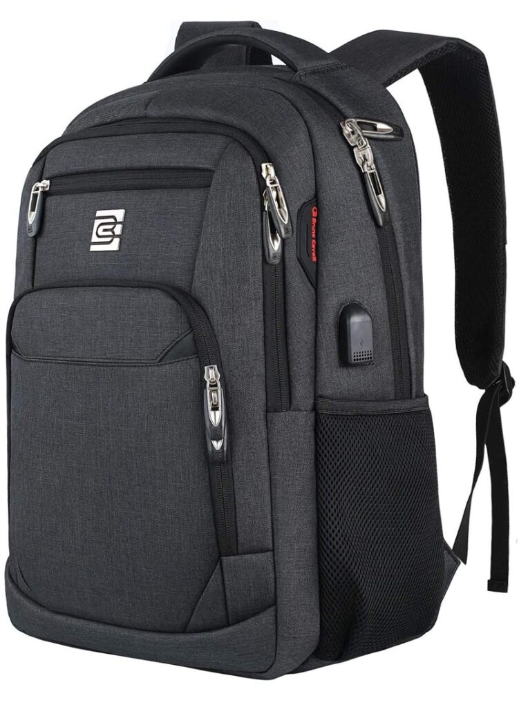 Business Travel Anti Theft Slim Durable Laptops Backpack