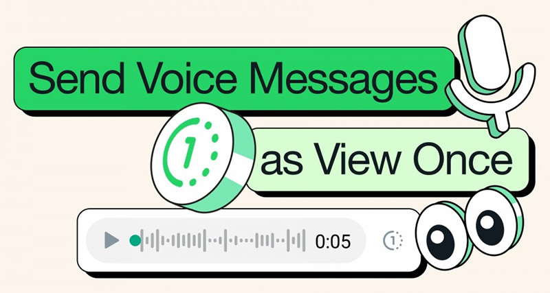 Send Voice Messages as View Once